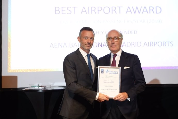 Javier Marín, consejero ejecutivo y director general de Aeropuertos de Aena, elegido presidente del Consejo Internacional de Aeropuertos europeos (ACI Europa).