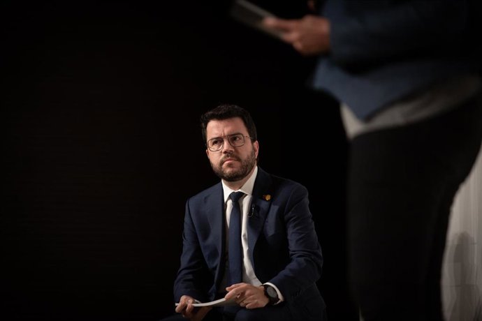 El president de la Generalitat, Pere Aragons, en una imagen de archivo. 