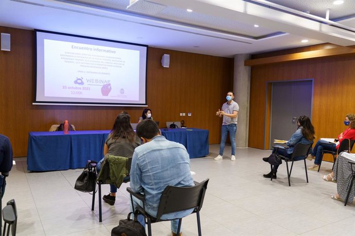 Reunión para explicar el reparto de ayudas a entidades de distribución de alimentos en Tenerife