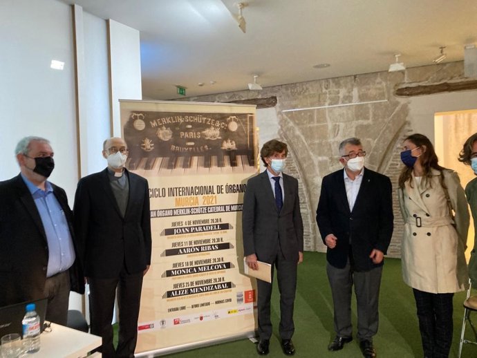 Presentación del VI Ciclo Internacional de Órgano de la Catedral de Murcia.