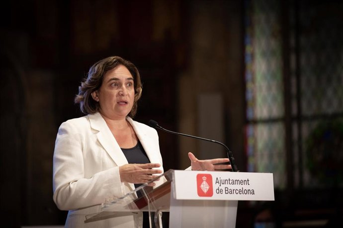 Archivo - La alcaldesa de Barcelona, Ada Colau, en una foto de archivo.