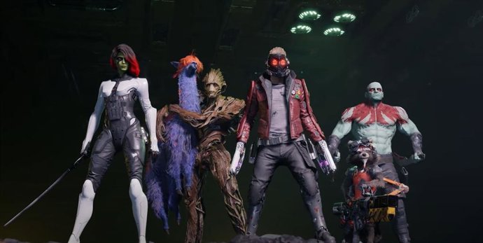 Tráiler promocional del videojuego 'Guardianes de la galaxia' de Marvel