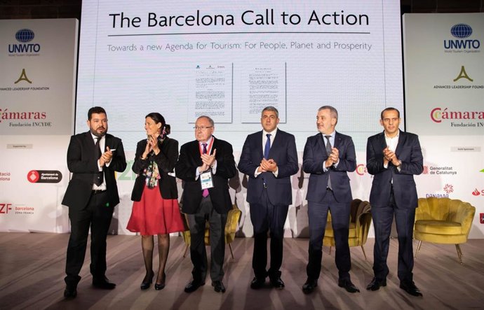 Presentación de la Barcelona Call to Action for the Future of Tourism