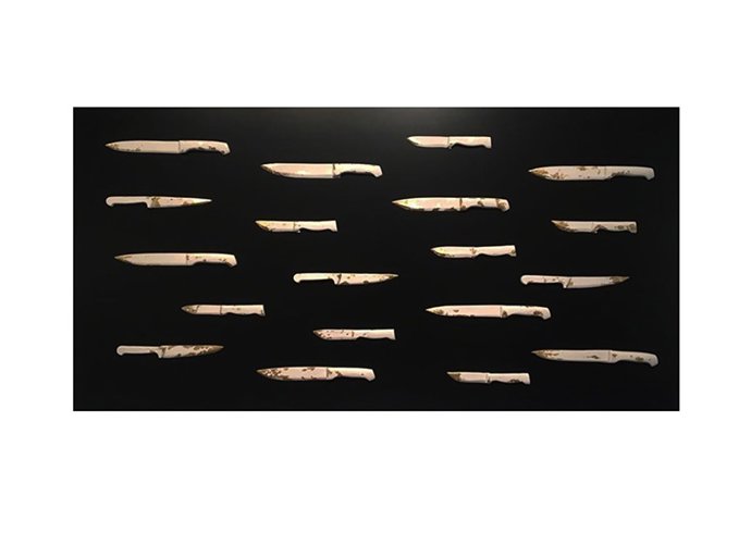 Imagen de una de las obras que integran la exposición 'Arqueologías del yo'