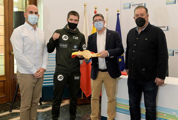 Presentación del Campeonato de España de los pesos welter