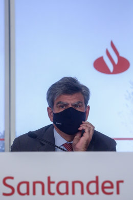 El consejero delegado del banco santader, José Antonio Álvarez Álvarez, durante la presentación de los resultados correspondientes al tercer trimestre de 2021 en la Ciudad Grupo Santander, a 27 de octubre de 2021, en Madrid, (España). 