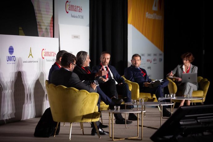 Guayasamin, Sanz, Mercé, Ortuño y Cardenete en la Future of Tourism World Summit