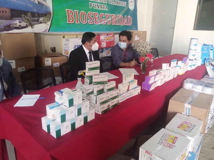 FSFE envía 100.000 euros en medicamentos a Perú y Bolivia
