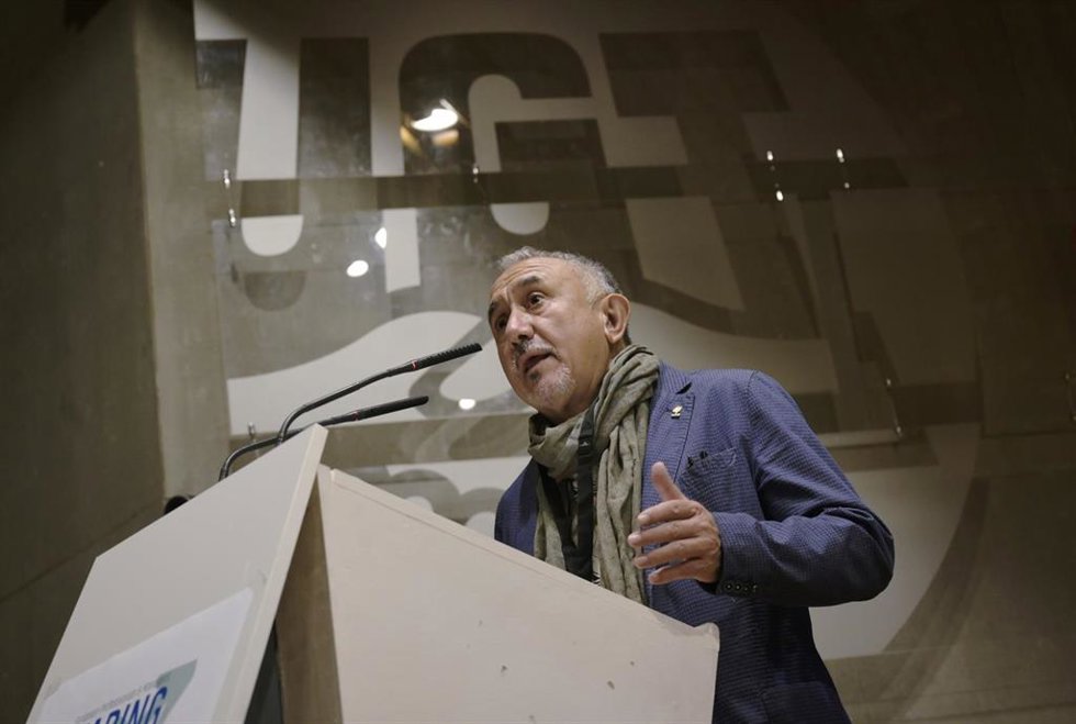 El secretario general de UGT, Pepe Álvarez, en una imagen de archivo.