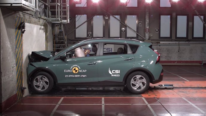 Pruebas de seguridad de Euro NCAP en el Hyundai Bayon