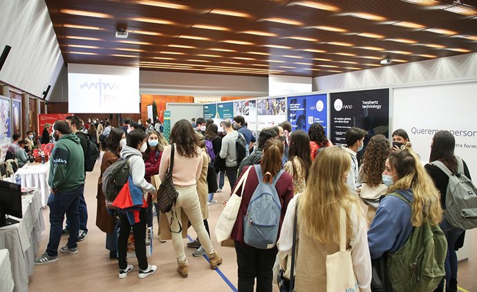 Encuentro de Empleo en la UPNA.