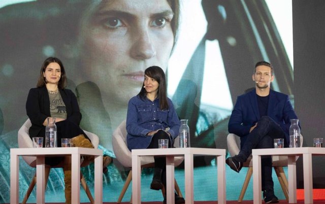 Rueda de prensa de 'Hive'.