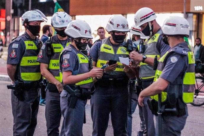 Archivo - Policía de Sao Paulo, Brasil.