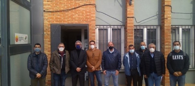 El director general de Transportes, Gregorio Briz, ha visitado este miércoles los municipios de Caspe y Valderrobres.