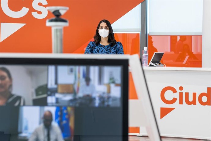 La líder de Ciudadanos, Inés Arrimadas 