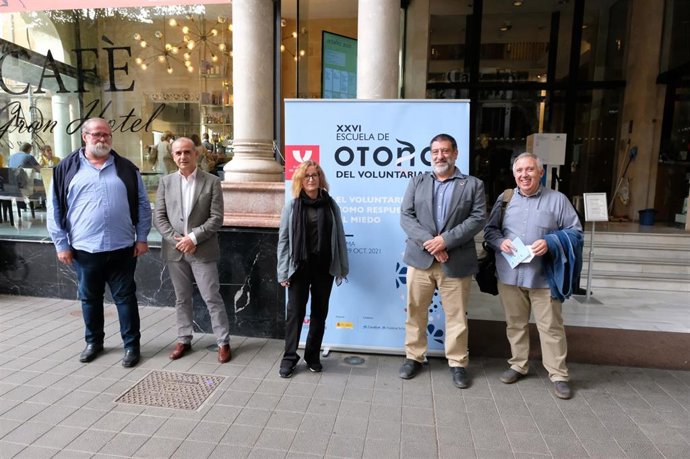 Caixa Frum de Palma acoge hasta el viernes la Escuela de Otoño de la Plataforma del Voluntariado.