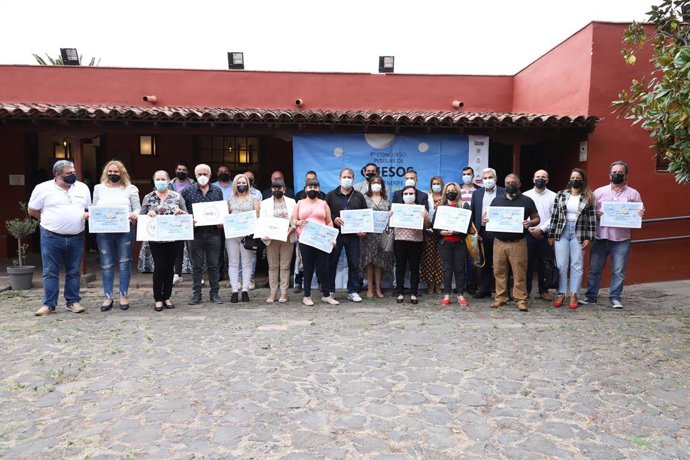 Premiados en el concurso de quesos de Pinolere