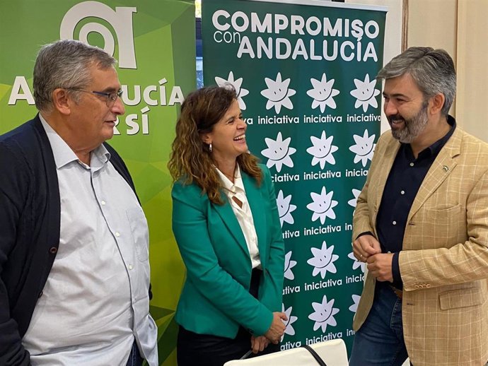 Desayuno informativo de Más País, Andalucía por Sí, e Iniciativa del Pueblo Andaluz