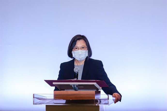 Archivo - La presidenta de Taiwán, Tsai Ing Wen