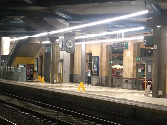 Archivo - Estación de Renfe en Oviedo