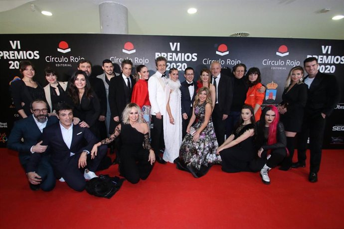 Archivo - Alfombra roja de la última gala de los Premios Círculo Rojo celebrada en 2020