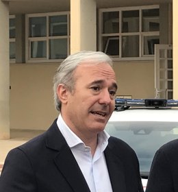El alcalde de Zaragoza y portavoz del Partido Popular (PP) en la Federación Española de Municipios y Provincias (FEMP), Jorge Azcón,