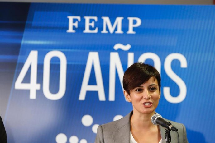 Isabel Rodríguez, portavoz del Gobierno y ministra de Política Territorial