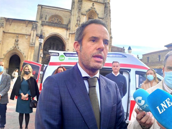 El coordinador de Ciudadanos en Asturias, Ignacio Cuesta.