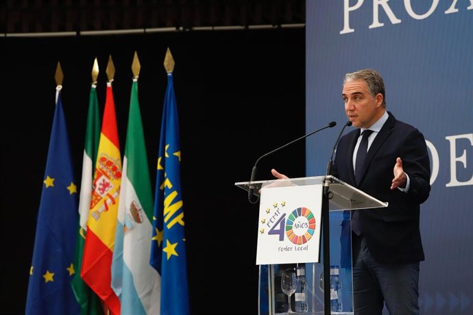 El consejero de la Presidencia, Administración Pública e Interior, Elías Bendodo,