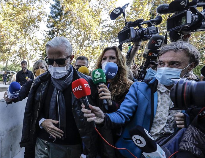 Marcos Benavent entrando a los juzgados de Valncia