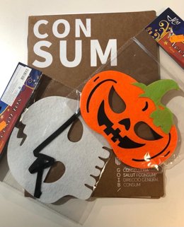 Consumo retira 1.331 productos de Halloween por incumplir la normativa.
