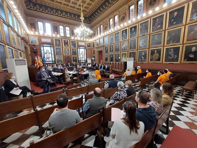 Pleno del Ayuntamiento de Palma.