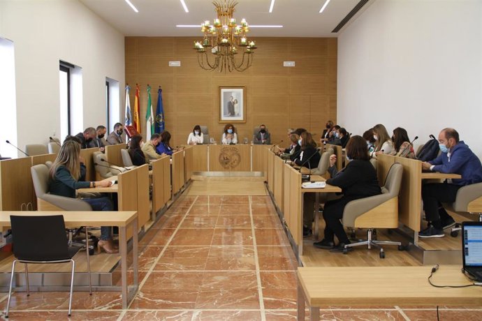 Pleno de la Diputación de Huelva.
