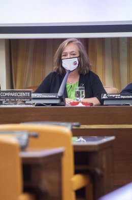 Archivo - La presidenta de la Autoridad Independiente de Responsabilidad Fiscal (AIReF), Cristina Herrero