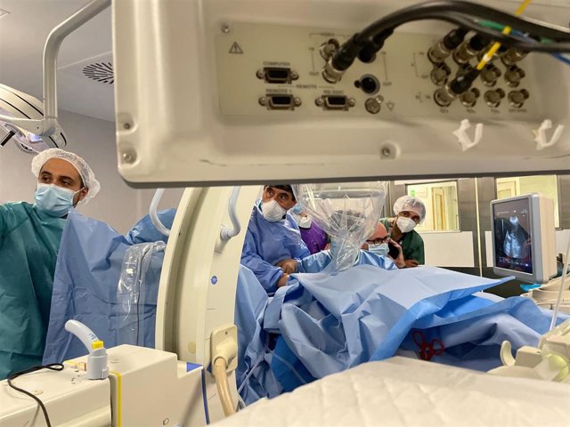 Profesionales de la Unidad de Urología del Hospital de Jaén.