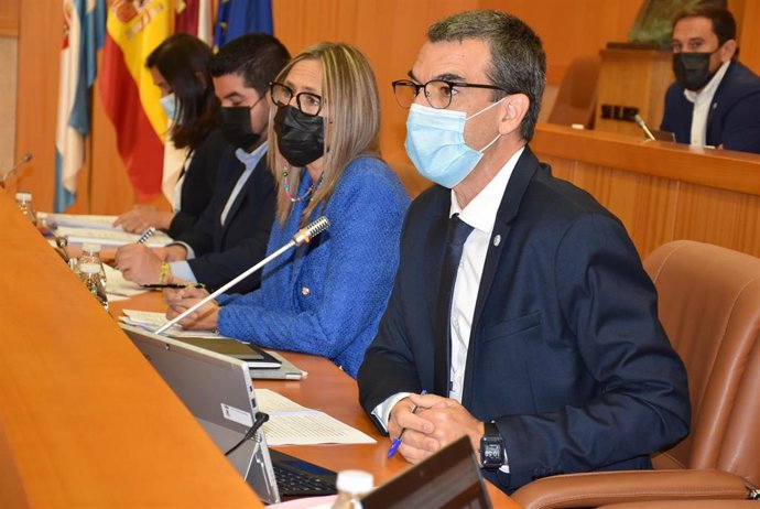 El concejal de Hacienda y Contrataciones y Seguimiento de las Concesiones en Talavera, Luis Enrique Hidalgo,