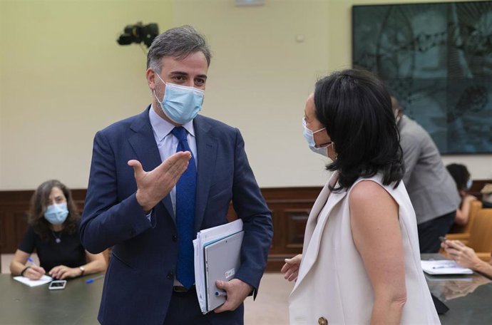 Archivo - El secretario de Estado de Migraciones, Jesús Javier Perea