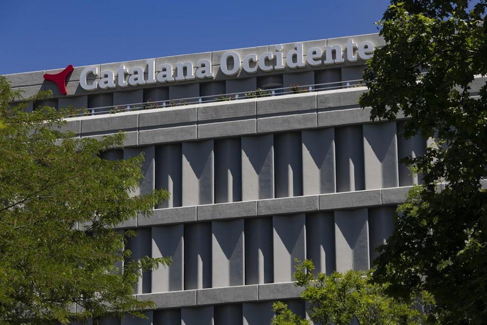 Archivo - Sede de la aseguradora Catalana Occidente en Madrid.