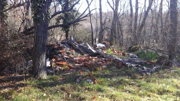 Residuos retirados en el entorno del lago de Sanabria.