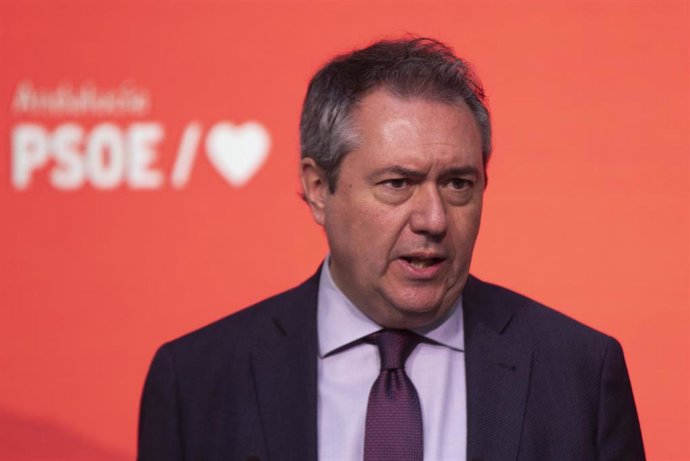 El secretario general del PSOE-A, Juan Espadas, en una foto de archivo.