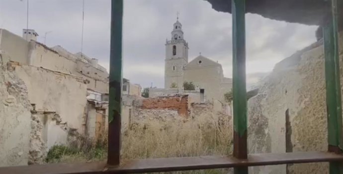 Fotograma de bombardeos en Tarancón