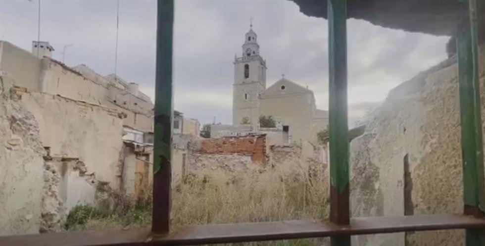 Fotograma de bombardeos en Tarancón