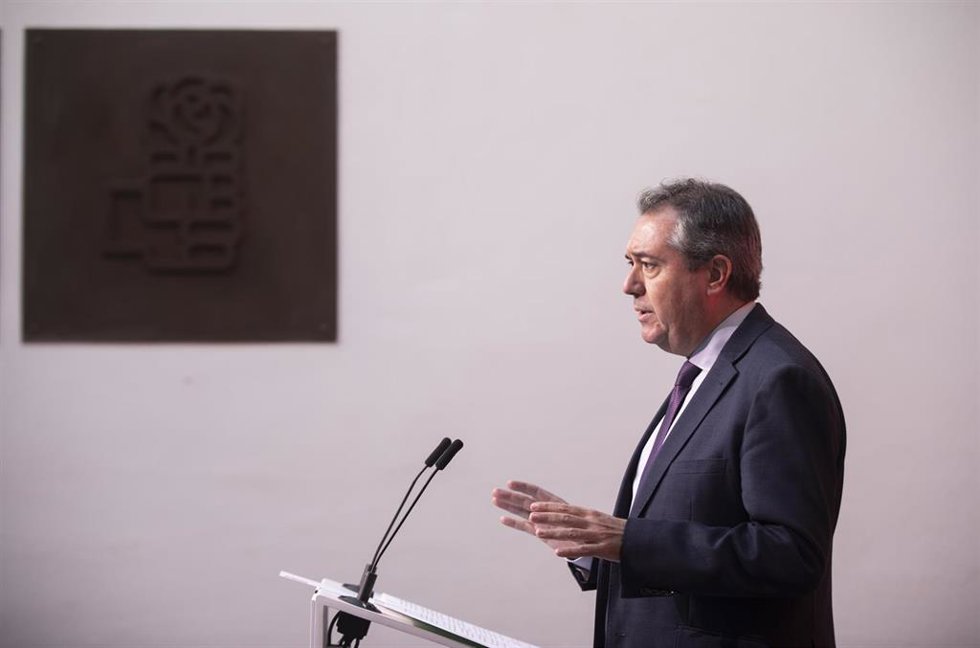 El secretario general del PSOE-A, Juan Espadas, en una imagen de archivo