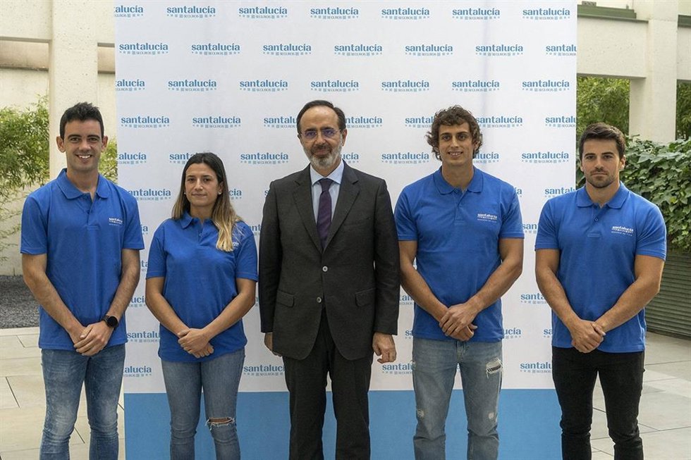 Santalucía apoyará a los olímpicos Paco Cubelos, Ana Pérez Box, Diego García Carrera y David Llorente