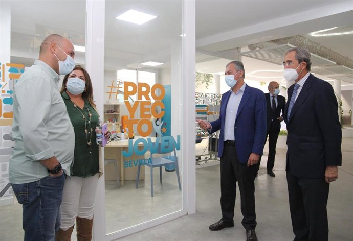 José Luis Sanz, en las instalaciones de Proyecto Hombre