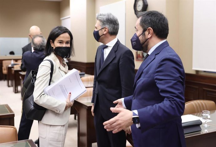 La secretaria de Estado de Transportes, Movilidad y Agenda Urbana y presidenta de ENAIRE, Isabel Pardo de Vera. 