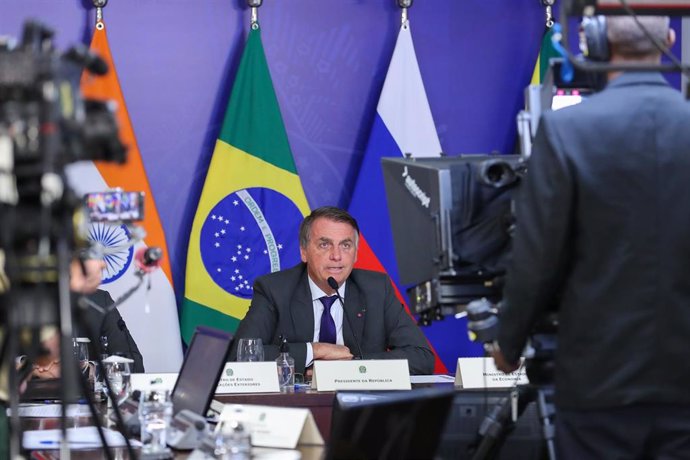 Archivo - El presidente brasieño, Jair Bolsonaro.