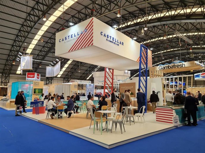 Mariscos Castellar participa en la feria Conxemar celebrada en Vigo.