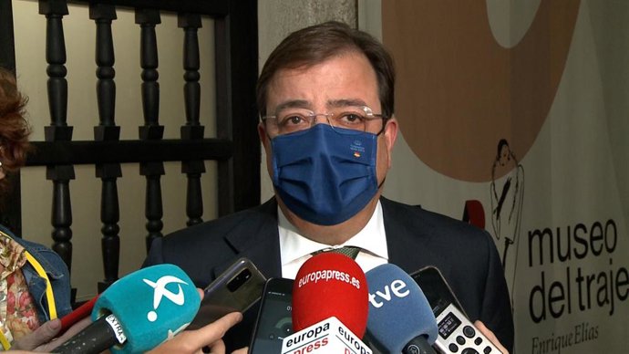 El presidente de la Junta, Guillermo Fernández Vara