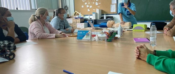 Formación para el uso de los desfibriladores